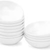 UIBFCWN 12 Pack Soy Sauce Dish 3inch Ceramic Dipping Bowls Bulk, 1.2 Oz White Dipping Sauce Bowls/Dishes, Small Dipping Sauce Cups for Sushi Ketchup Olive Oil Appetizer UIBFCWN 12 Pack Soy Sauce Dish 3inch Ceramic Dipping Bowls Bulk, 1.2 Oz White Dipping Sauce Bowls/Dishes, Small Dipping Sauce Cups for Sushi Ketchup Olive Oil Appetizer