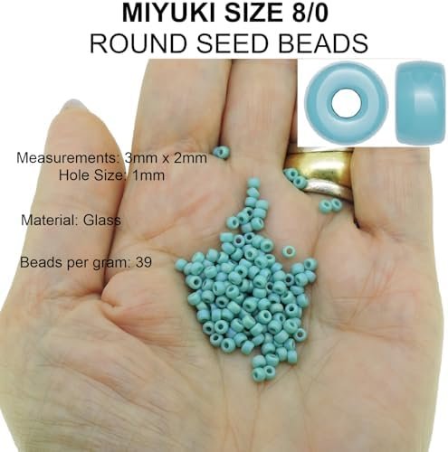Duracoat Galvanized Silver, Miyuki Round Seed Beads, Size 8/0, 22 Gram Tube, Color Number 4201 Duracoat Galvanized Silver, Miyuki Round Seed Beads, Size 8/0, 22 Gram Tube, Color Number 4201