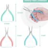 WORKPRO Jewelry Pliers Set, 3 Pack Jewelry Making Tool Kit | Includes Mini Needle Nose Plier/Chain Nose Plier, Round Nose Plier and Wire Cutter for Jewelry Repair & Making, DIY Crafts