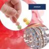 Beadalon Elasticity Bead String - Bracelet Cord, 0.5 mm/100 m, Clear | Latex-Free Rubber Stretch Cord, Tangle-Free Spooled Design, Elastic Cord for Bracelet Making & Jewelry Crafts, Made in USA Beadalon Elasticity Bead String - Bracelet Cord, 0.5 mm/100 m, Clear | Latex-Free Rubber Stretch Cord, Tangle-Free Spooled Design, Elastic Cord for Bracelet Making & Jewelry Crafts, Made in USA