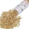 Miyuki Delica Seed Beads | Size 11/0 (1.6 mm), DB1832, Duracoat Galvanized Gold, 7.2 g, Approx. 1440 Beads, Made in Japan Miyuki Delica Seed Beads | Size 11/0 (1.6 mm), DB1832, Duracoat Galvanized Gold, 7.2 g, Approx. 1440 Beads, Made in Japan