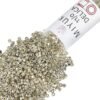 Miyuki Delica Seed Beads | Size 11/0 (1.6 mm), DB1831, Duracoat Galvanized Silver, 7.2 g, Approx. 1440 Beads, Made in Japan Miyuki Delica Seed Beads | Size 11/0 (1.6 mm), DB1831, Duracoat Galvanized Silver, 7.2 g, Approx. 1440 Beads, Made in Japan