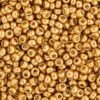 Miyuki Japanese Glass Seed Beads 22gms 11/0 in Gold Galvanized Duracoat