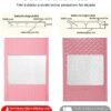 Bubble Mailers, 4x7 Inch Padded Bubble Mailers Pack of 100 Bubble Envelopes Opaque Self Seal Adhesive Waterproof Bags for Shipping and Packaging (Pink, 4x7-100Pc)