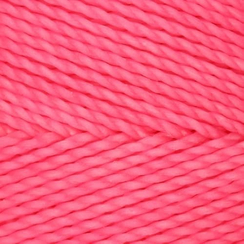 The Beadsmith Knot It Waxed Polyester Cord – Pink Color – 0.7mm Diameter – Light Wax, 144 Meters (472 Feet) Per Spool – Make Jewelry, Macrame, Friendship Bracelets and DIY Crafts The Beadsmith Knot It Waxed Polyester Cord – Pink Color – 0.7mm Diameter – Light Wax, 144 Meters (472 Feet) Per Spool – Make Jewelry, Macrame, Friendship Bracelets and DIY Crafts