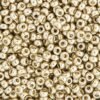 Miyuki Japanese Glass Seed Beads 22gms 11/0 in Silver Galvanized Duracoat