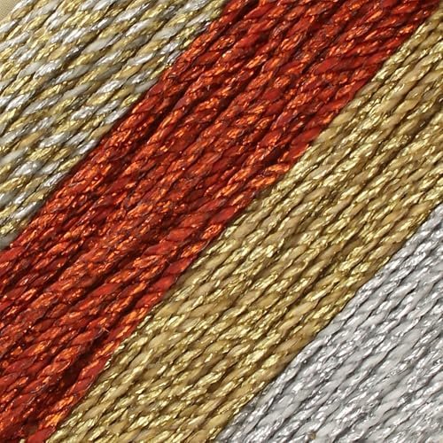 The Beadsmith Knot It Waxed Polyester Cord – Metallics – 0.7mm Diameter – 4 Cords, 15 Yards Each – Make Jewelry, Macrame, Friendship Bracelets and DIY Crafts The Beadsmith Knot It Waxed Polyester Cord – Metallics – 0.7mm Diameter – 4 Cords, 15 Yards Each – Make Jewelry, Macrame, Friendship Bracelets and DIY Crafts