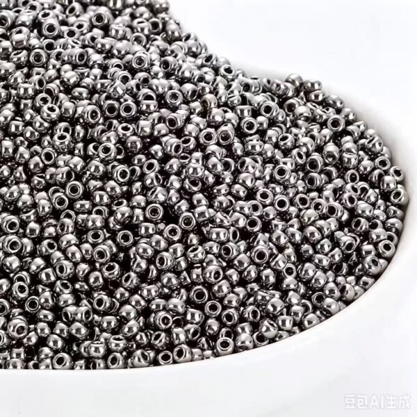 Metallic Round Seed Beads