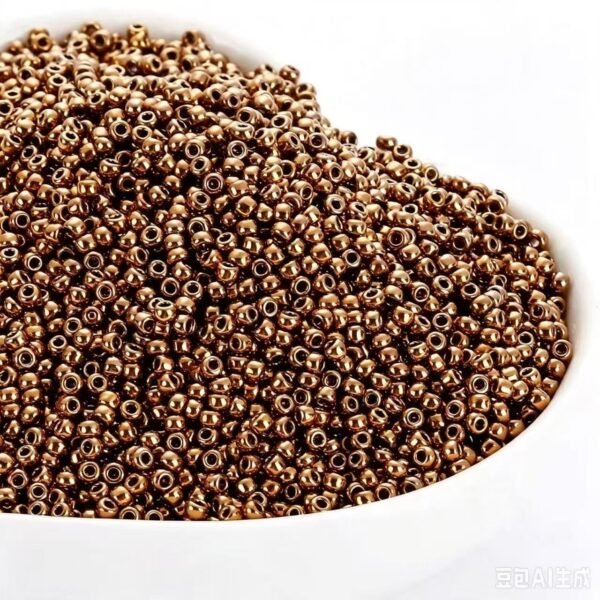 Metallic Round Seed Beads