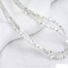 Irregular Spacer Beads Silver Plated Bulk Material Irregular Spacer Beads Silver Plated Bulk Material