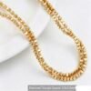 Irregular Spacer Beads 14K Gold Plated Bulk Material Irregular Spacer Beads 14K Gold Plated Bulk Material