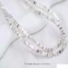 Irregular Spacer Beads Silver Plated Bulk Material Irregular Spacer Beads Silver Plated Bulk Material