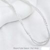 Irregular Spacer Beads Silver Plated Bulk Material Irregular Spacer Beads Silver Plated Bulk Material