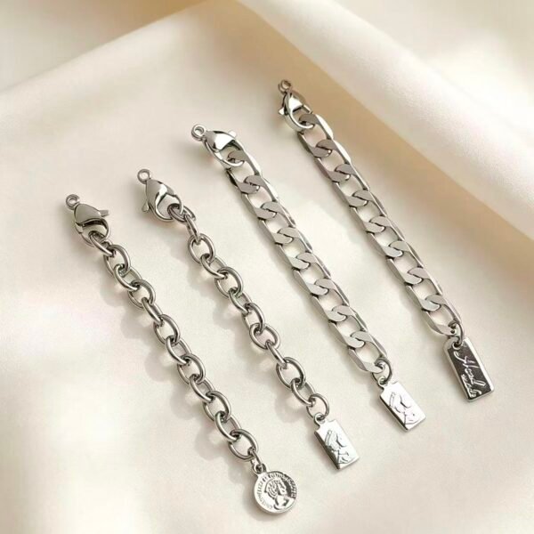 Tag Extension Chain Figaro Cable Tag Extension Chain Figaro Cable