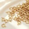 Spring Ring Clasps O-Spring Clasps 10pcs