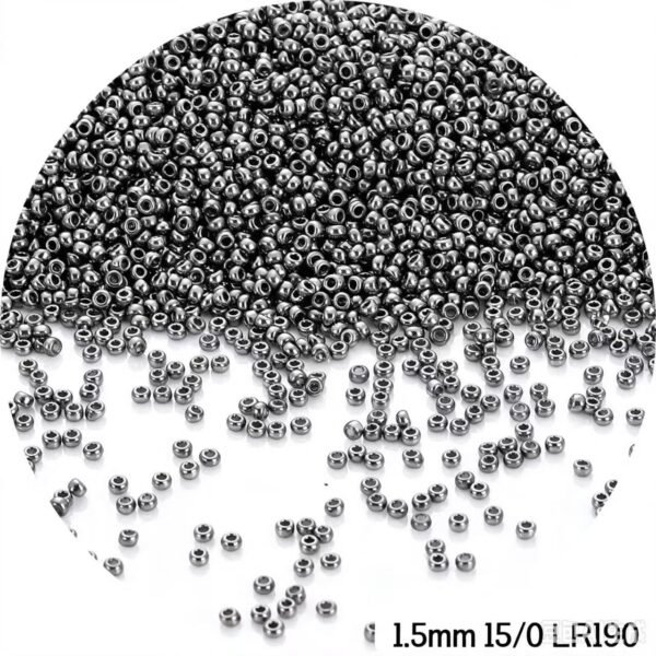 Metallic Round Seed Beads