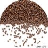 Metallic Round Seed Beads