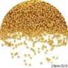 Metallic Round Seed Beads
