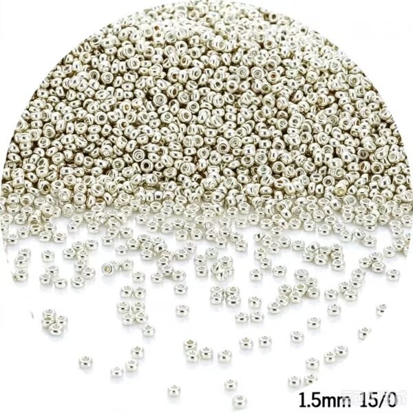 Metallic Round Seed Beads
