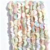 8*10mm Macaron Moon Shell Beads 8-10mm 36pcs 1 strand Macaron Color Shell Beads, Natural Shell