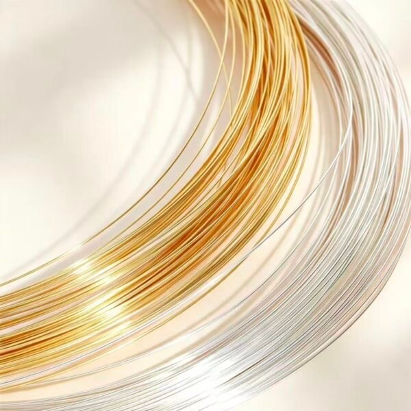 Gold&Silver Plated Copper Wire(0.5mm)