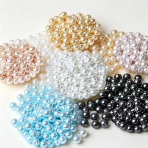 High Quality Round Glass Crystal Pearls High Quality Round Glass Crystal Pearls