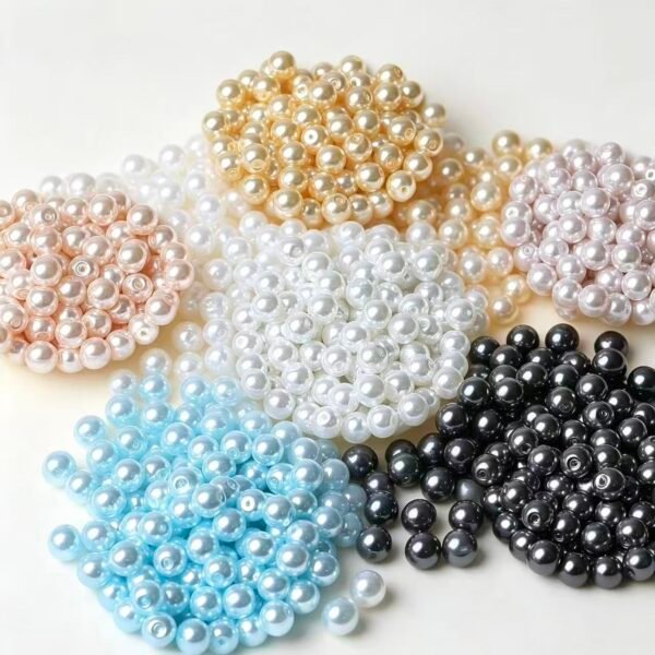 High Quality Round Glass Crystal Pearls High Quality Round Glass Crystal Pearls