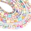 Macaron Pastel Shell Beads Natural Shell Bead Strand For Handmade Jewelry DIY Craft Macaron Color Shell Beads, Natural Shell