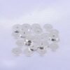 Detail S Straight Cut Copper Spacer Beads | 4mm,5mm,6mm, 18K Gold & Bright Silver Plated, 100 Beads Per Pack, Flat Cut Metal Beads for Bracelet Necklace DIY Jewelry Making Supplies