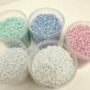 3mm Cream Series Glass Seed Beads 20g , with Clear Storage Box, 20g Per Pack for Jewelry Making DIY Bracelet Earring
