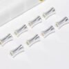 Silver Bamboo Knot Spacer Beads | 3×5mm, 18K Gold & Bright Silver Plated, 50 Beads Per Pack, Bamboo Shape Copper Beads for Bracelet Necklace DIY Jewelry Making Supplies