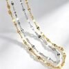 Stainless Steel Lip Chain 2mm, Vacuum Plated Thin Plain Chain for Jewelry Making 1m (3 inches)Stainless Steel Lip Chain 2mm, Vacuum Plated Thin Plain Chain for Jewelry Making