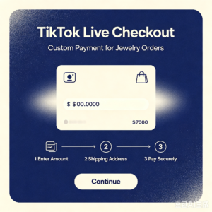 Live Stream Custom Payment | Checkout For Live Order